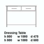 manhattan dressing table