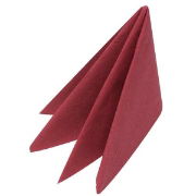 NAPKINS BURGANDY