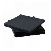 COCKTAIL NAPKINS BLACK